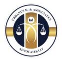 Urbanus K. & Associates Advocates Logo